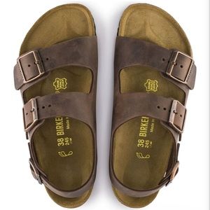 Birkenstock Women's Milano Habana Oiled Leather 37